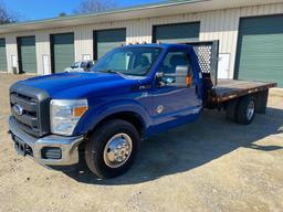 2012 Ford F-350 Flatbed Truck, VIN # 1FDRF3GT2CEA05940