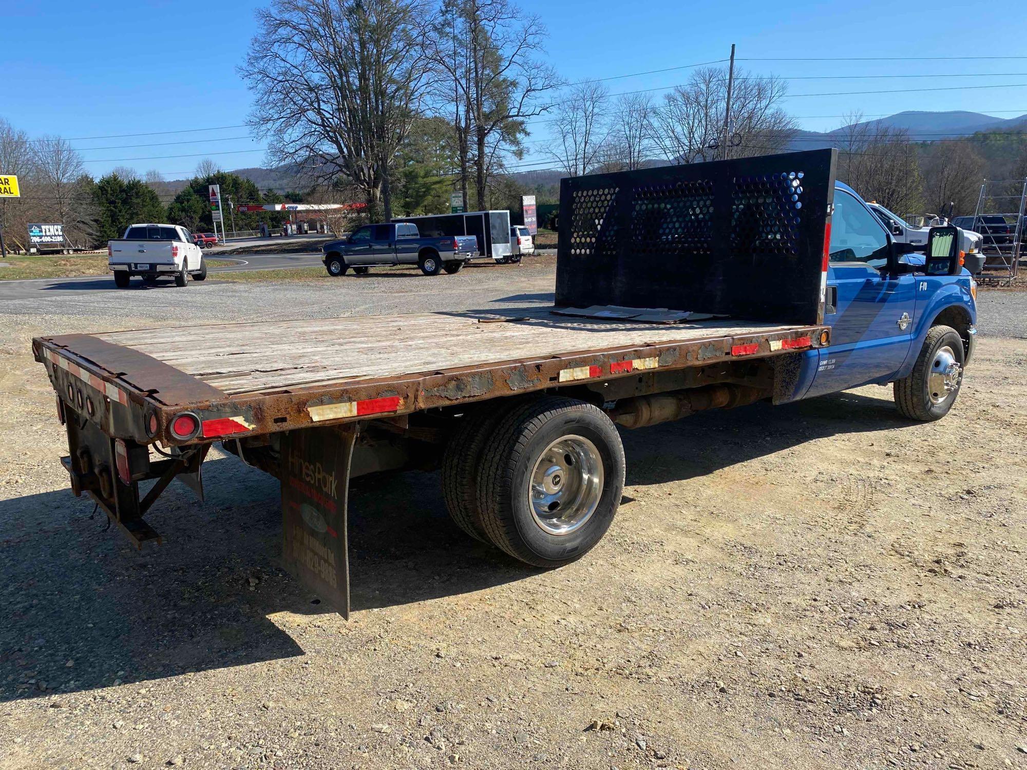 2012 Ford F-350 Flatbed Truck, VIN # 1FDRF3GT2CEA05940