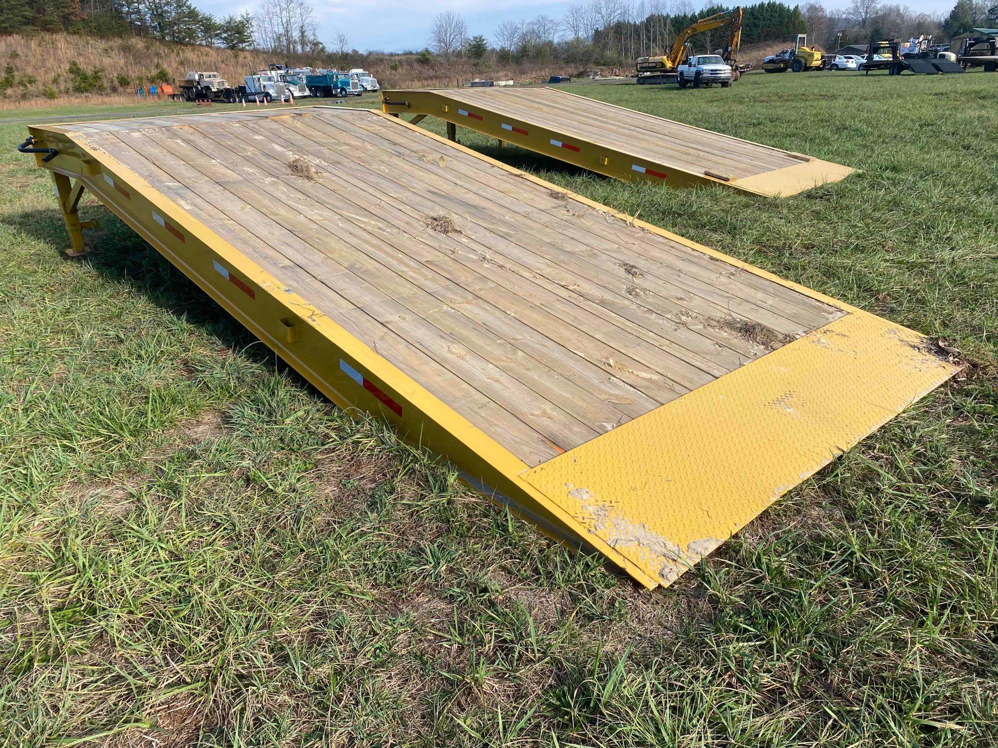 New 20ft Loading Ramp (Yellow)