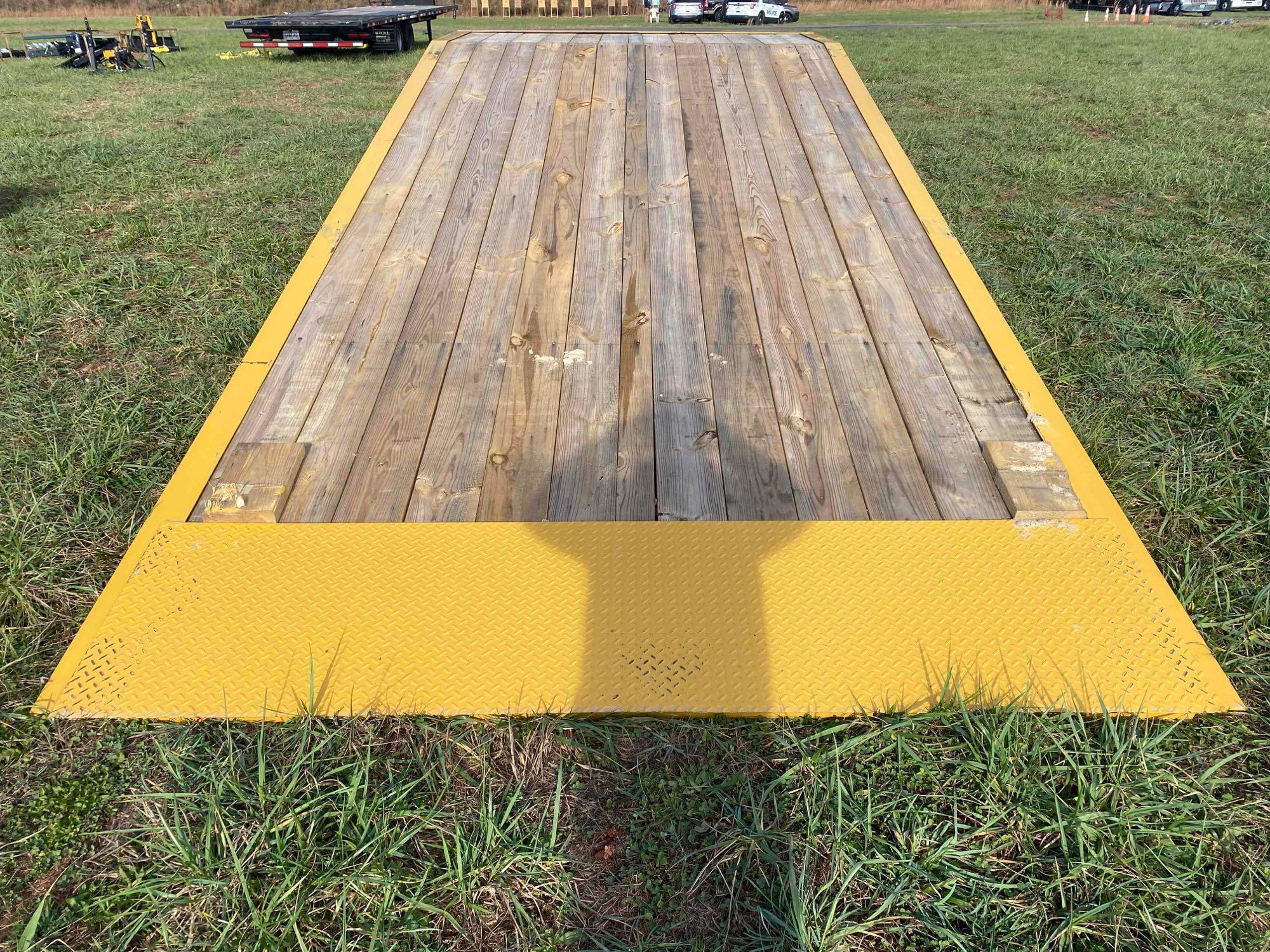 New 20ft Loading Ramp (Yellow)