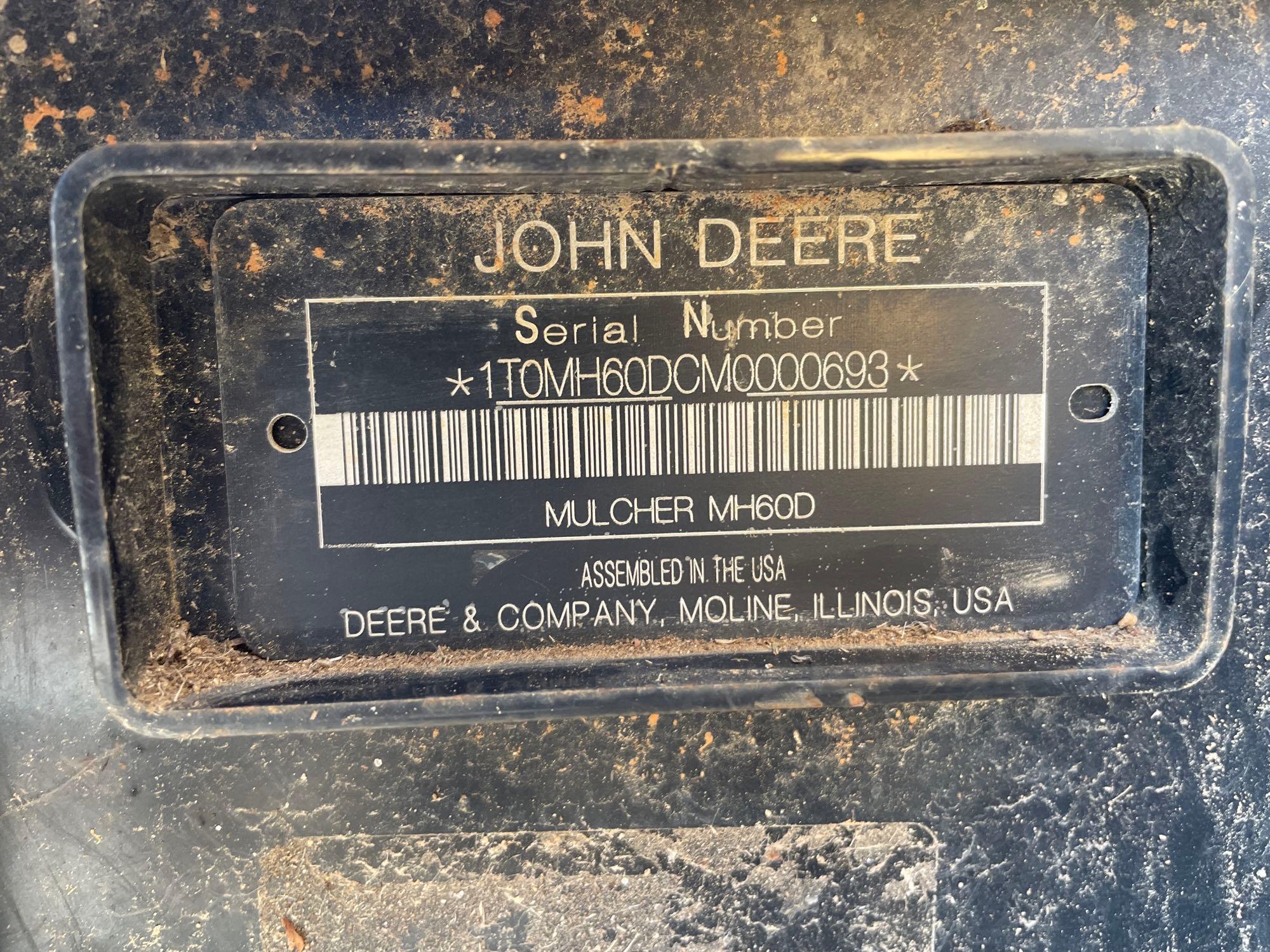 John Deere MH60D Mulching Head