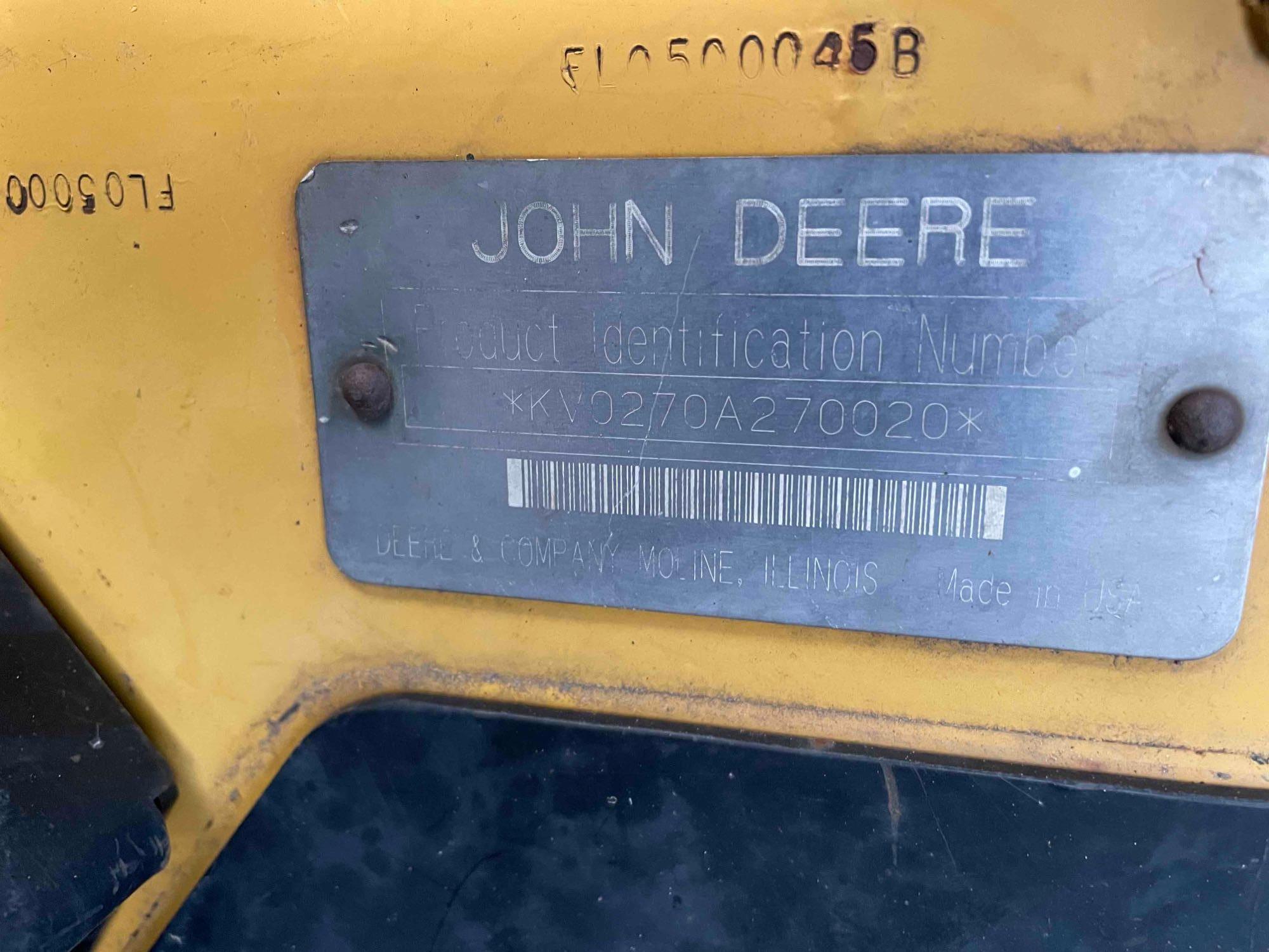 John Deere 270 Skidsteer