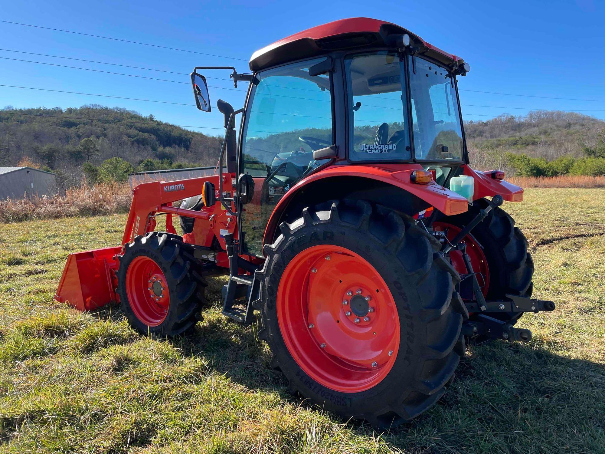 2020 Kubota M4-071 4x4 Cab Tractor with Loader