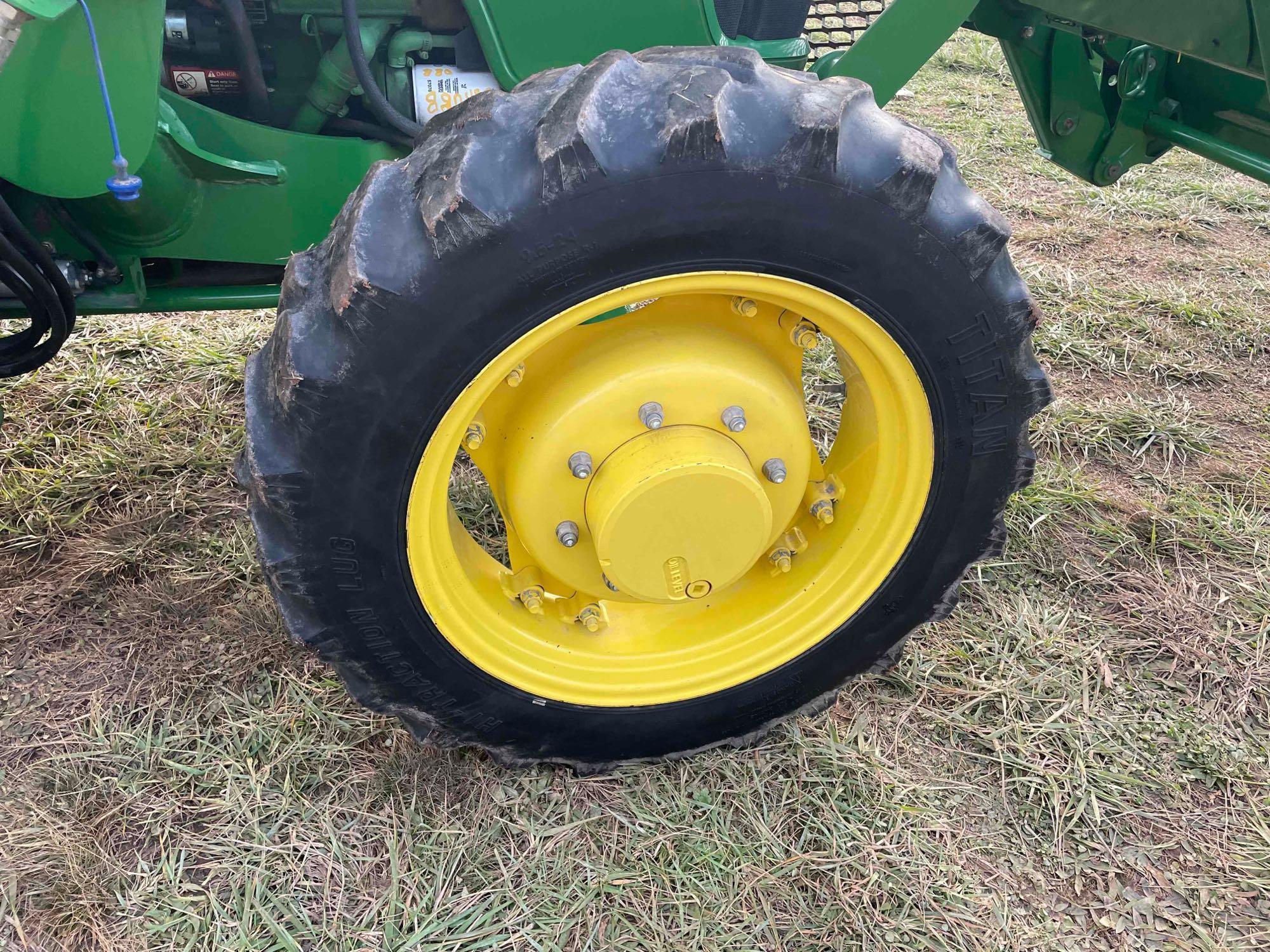 John Deere 5075E 4x4 Cab Tractor with Loader