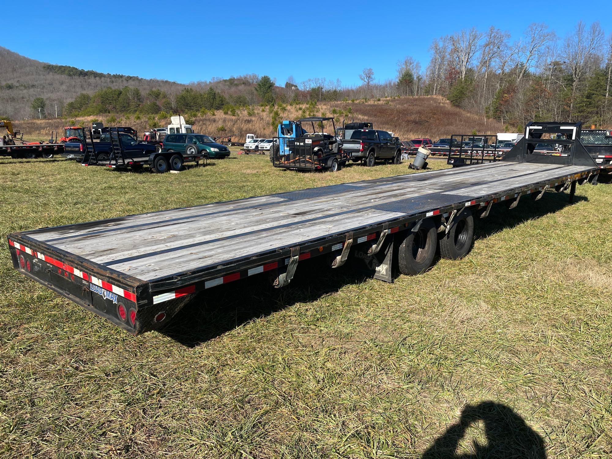 2017 Load Trail 40ft Flatbed Gooseneck Trailer