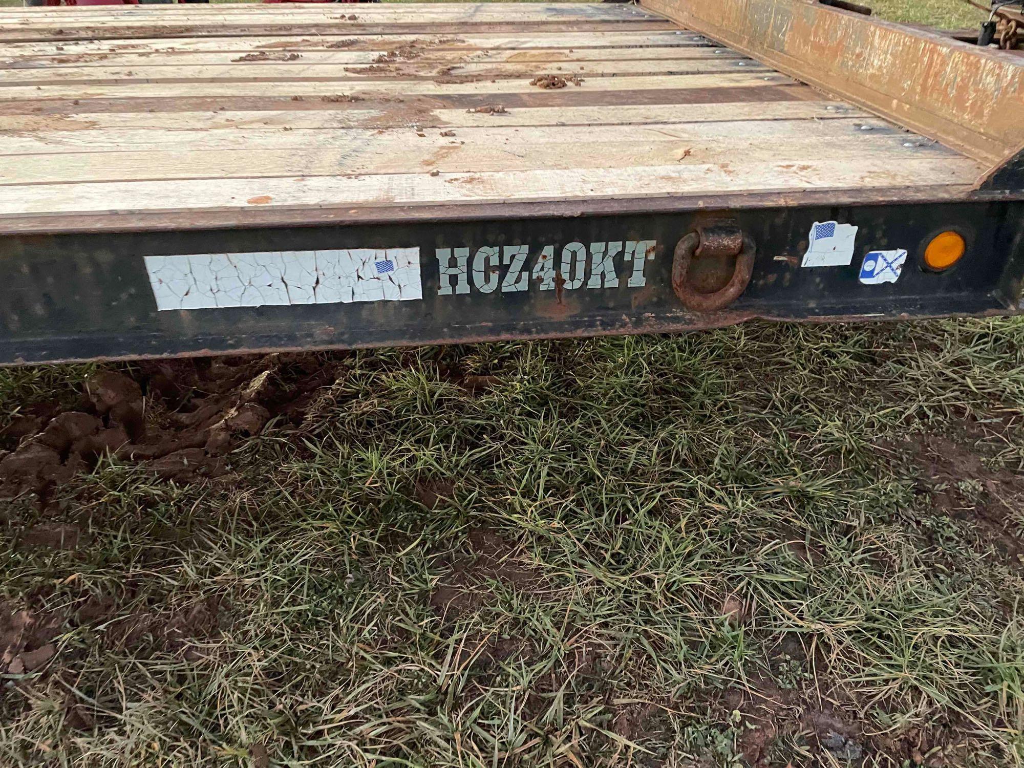 2000 25ft Country Boy Pintle Hitch Trailer