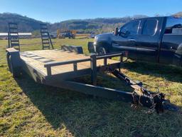 2006 18ft P&T Trailers Double Axle Trailer