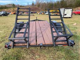 19ft Double Axle Ramp Trailer