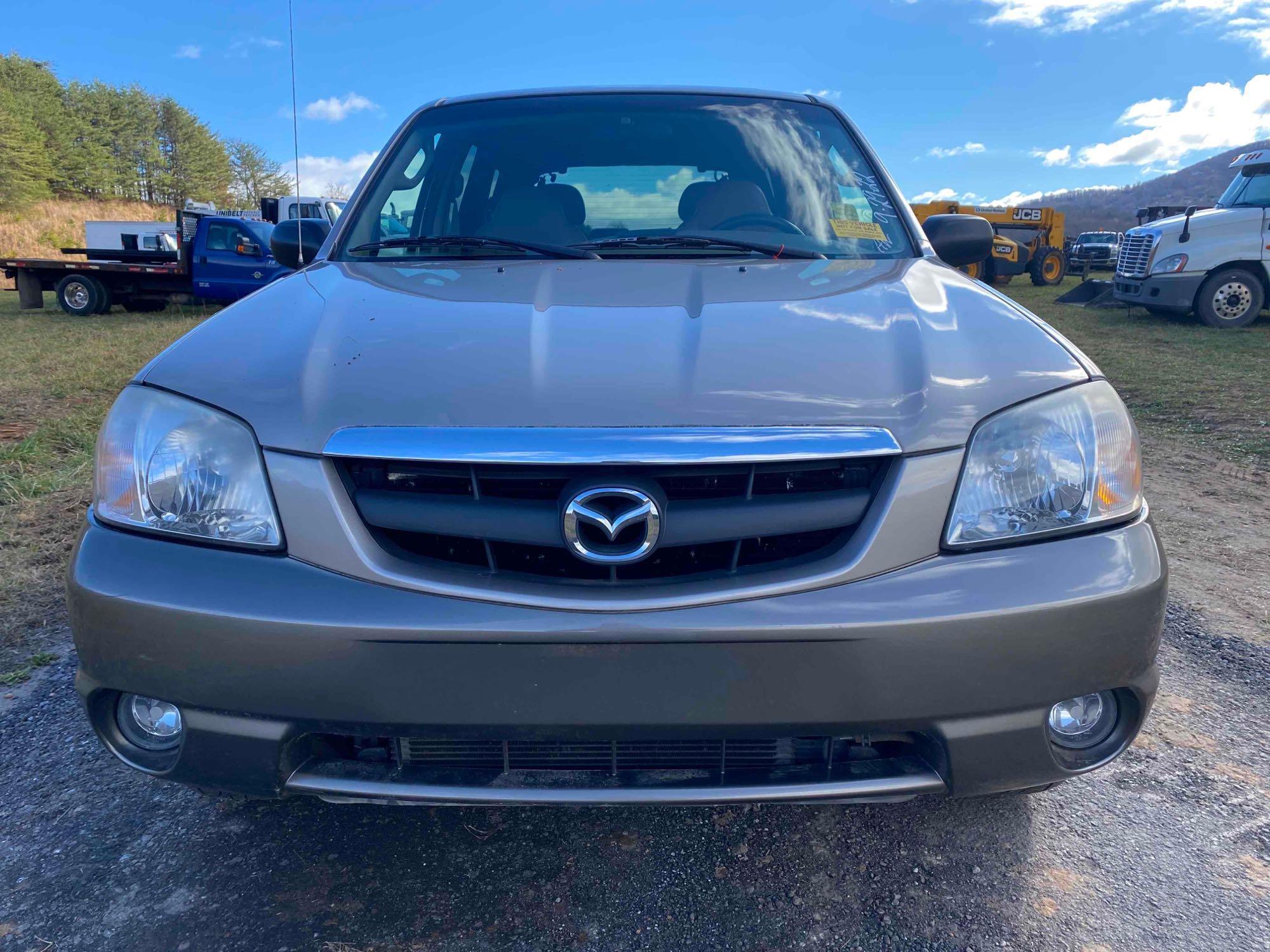 2001 Mazda Tribute (MPV), VIN # 4F2YU09181KM58507