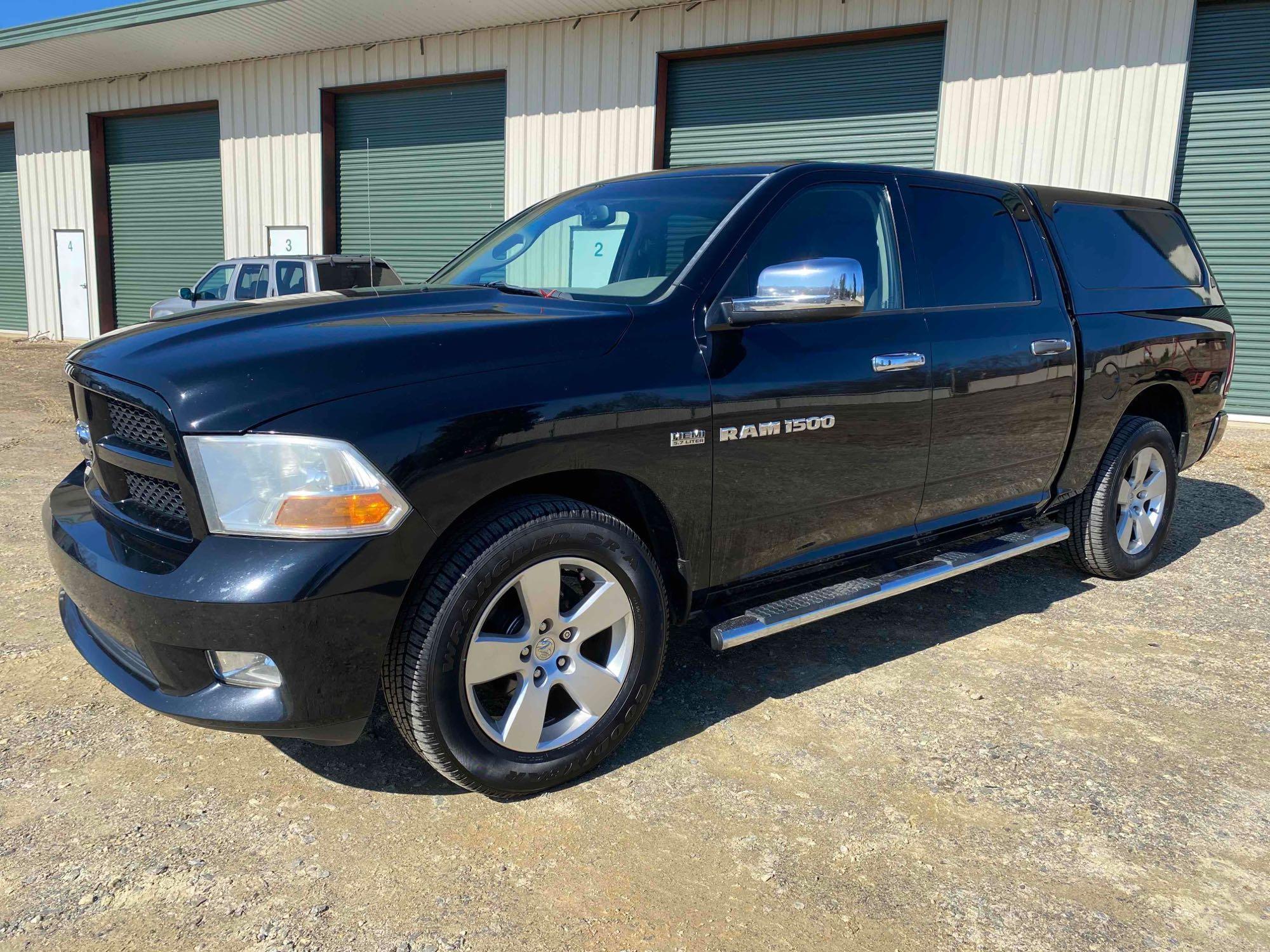 2012 Ram 1500 4x4 Pickup Truck, VIN # 1C6RD7KT5CS192009