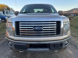 2011 Ford F-150 4x4 Pickup Truck, VIN # 1FTFW1ET2BFC29037