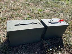 (2) Ammo Boxes