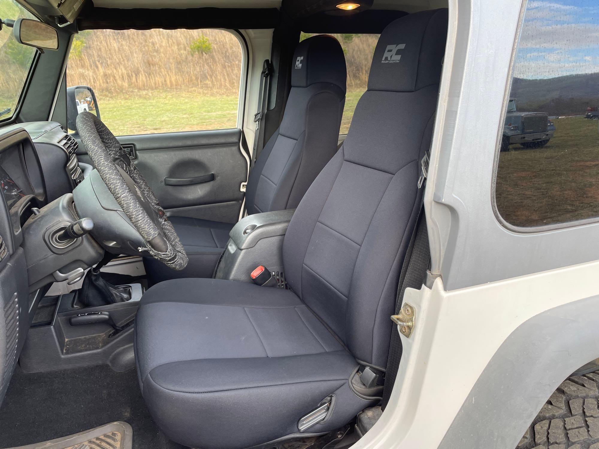 2005 Jeep Wrangler 4x4 (MPV), VIN # 1J4FA49S85P330688