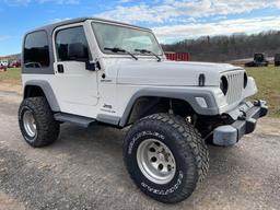 2005 Jeep Wrangler 4x4 (MPV), VIN # 1J4FA49S85P330688