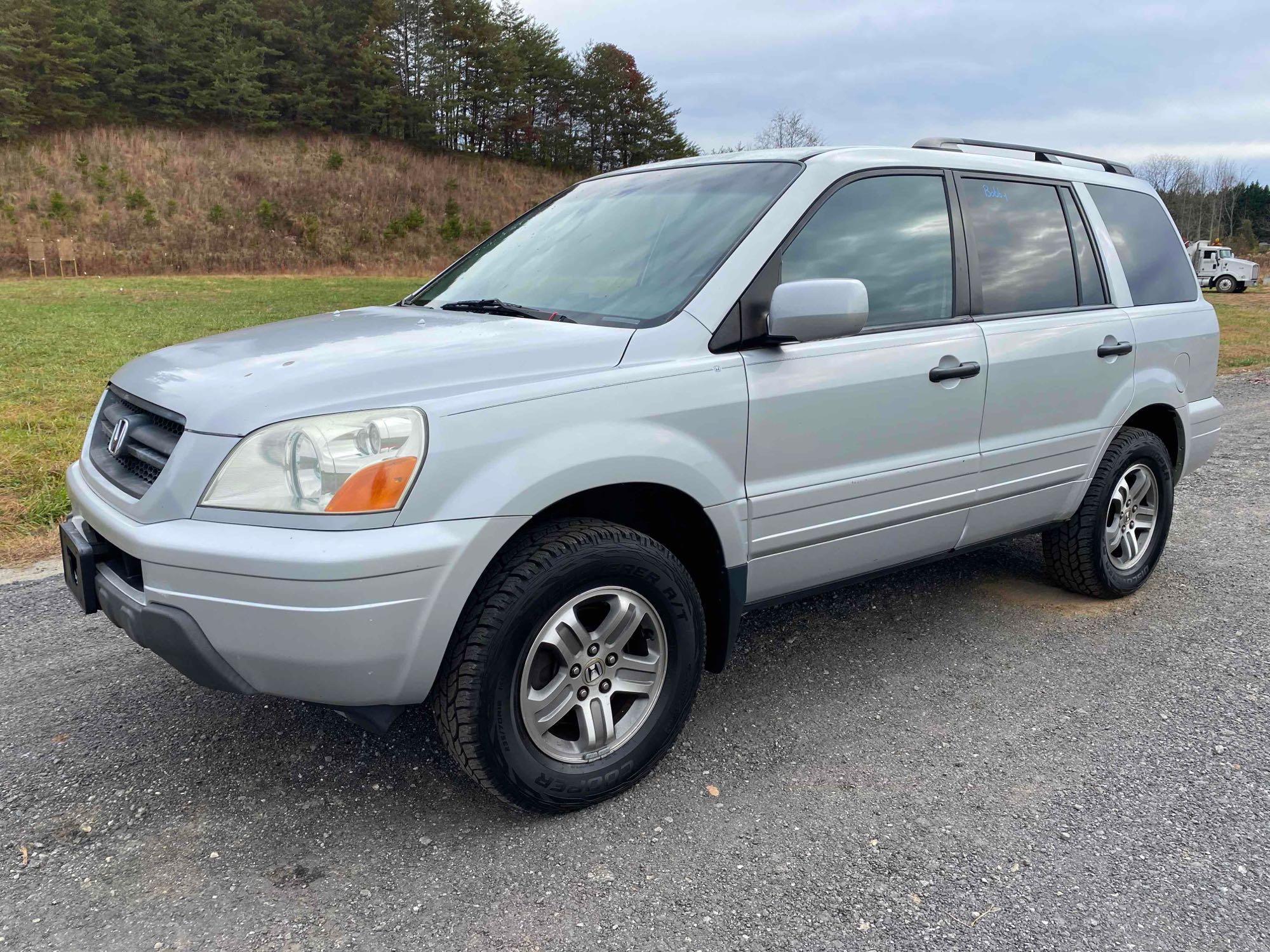 2003 Honda Pilot 4x4 (MPV), VIN # 2HKYF18623H600221