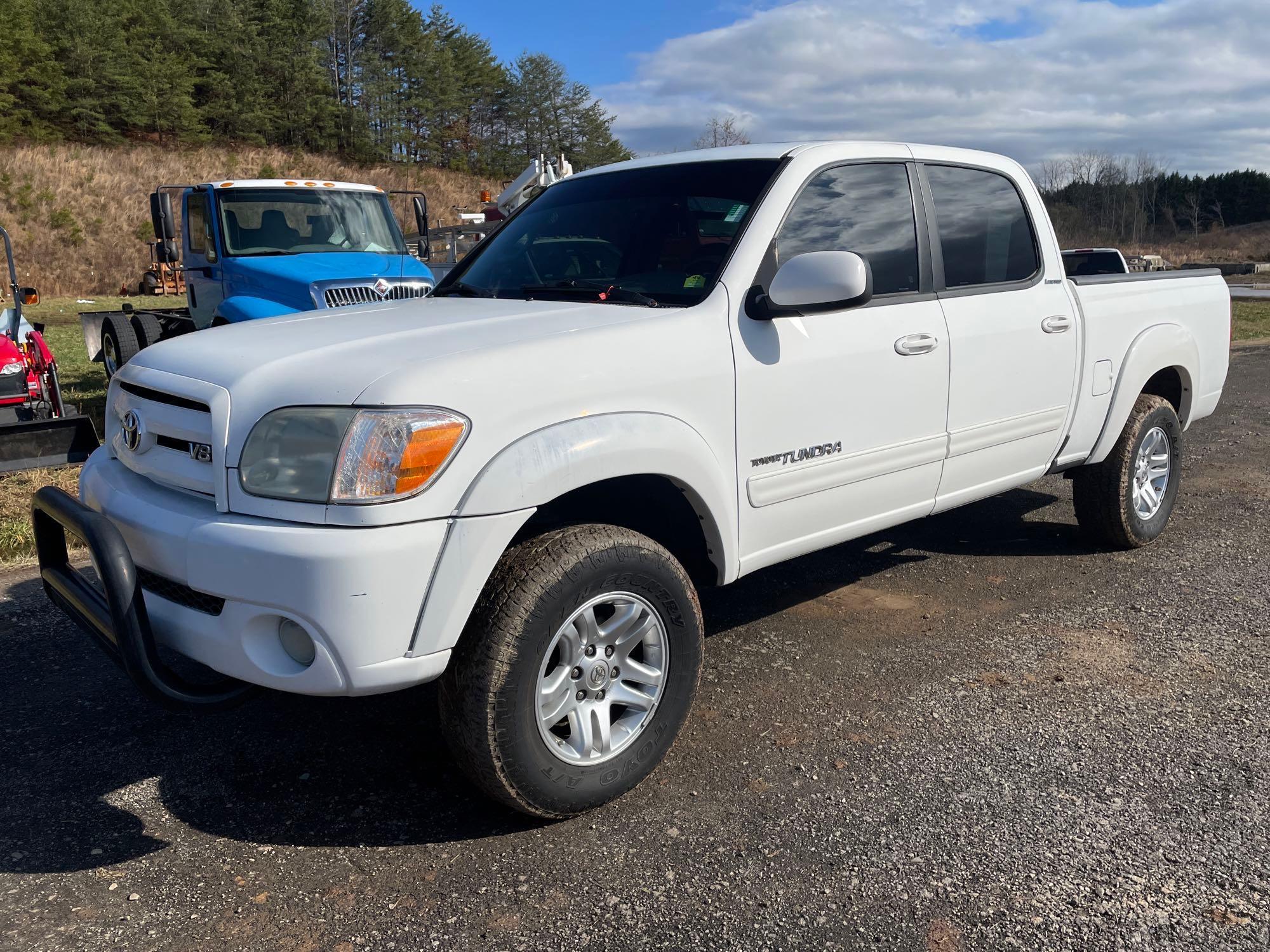 2006 Toyota Tundra 4x4 Pickup Truck, VIN # 5TBDT48146S535800