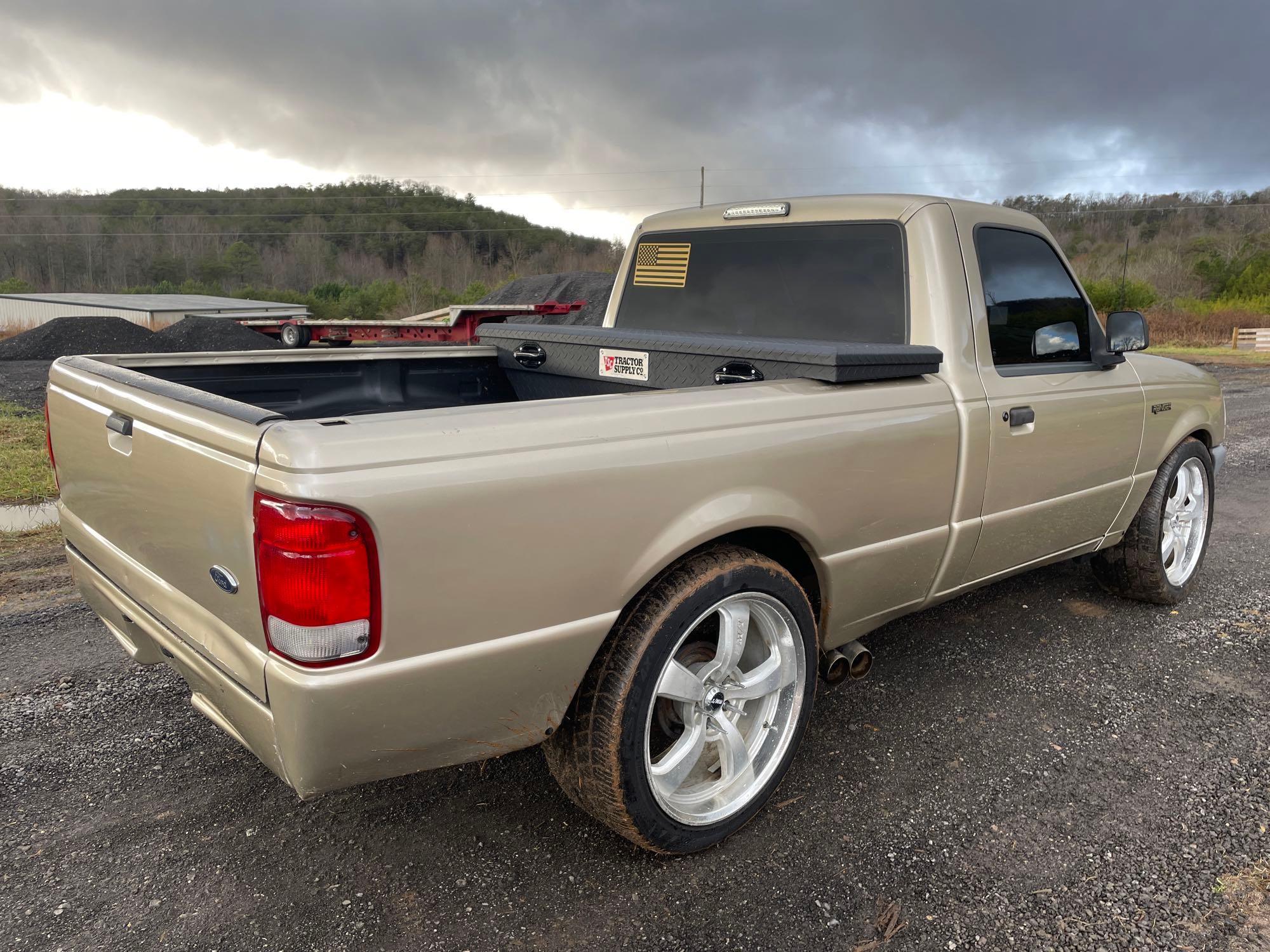 2000 Ford Ranger Pickup Truck, VIN # 1FTYR10V0YTA25159