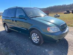 2004 Kia Sedona Van, VIN # KNDUP131X46591108