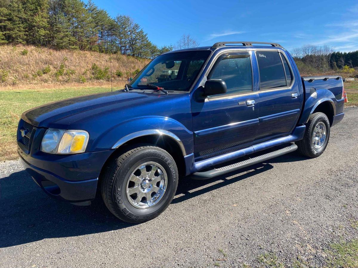 2004 Ford Explorer Sport Trac (MPV), VIN # 1FMZU67K24UB99522