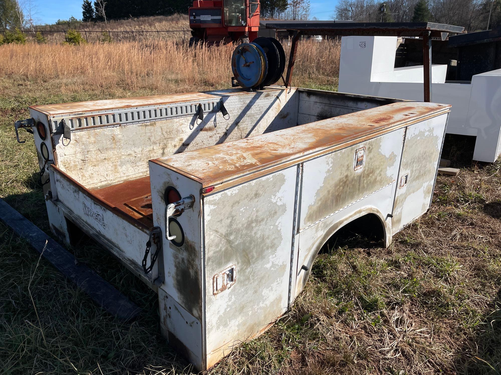 9ft Utility Truck Bed with Air Hose Reels