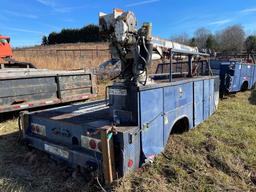 15ft Utility Truck Bed with Crane