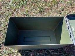 (2) Ammo Boxes