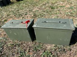 (2) Ammo Boxes