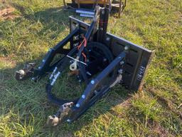 New Three Point Hitch Attachment with PTO for Skidsteer