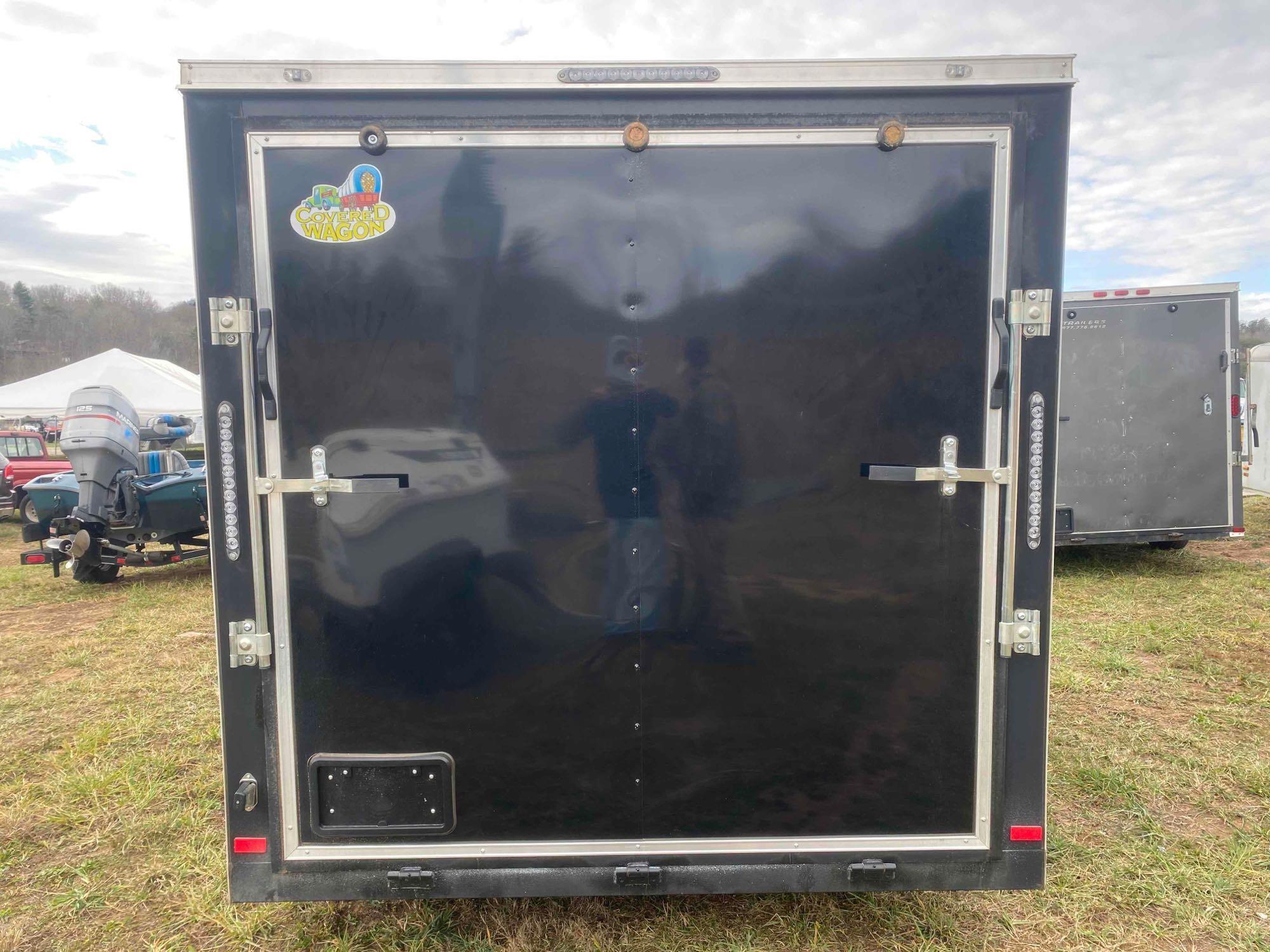 2022 7x16 Double Axle Enclosed Trailer