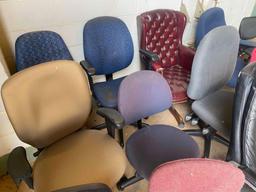 (11) Office Desk Chairs