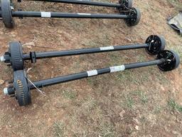 (2) Dexter Carry On Trailer Axles