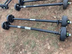 (2) Dexter Carry On Trailer Axles