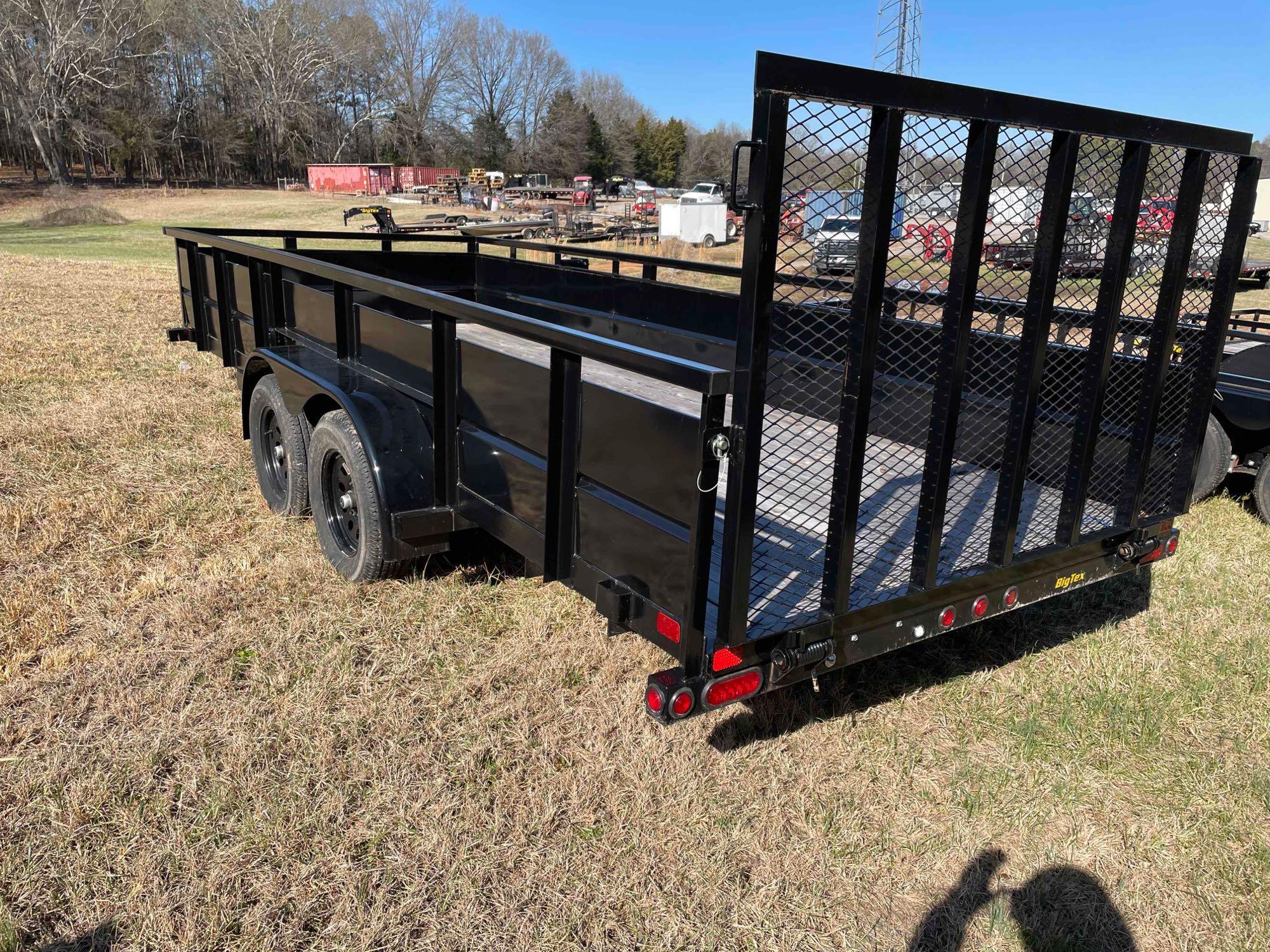 Big Tex 70TV 18ft Tandem Axle Trailer