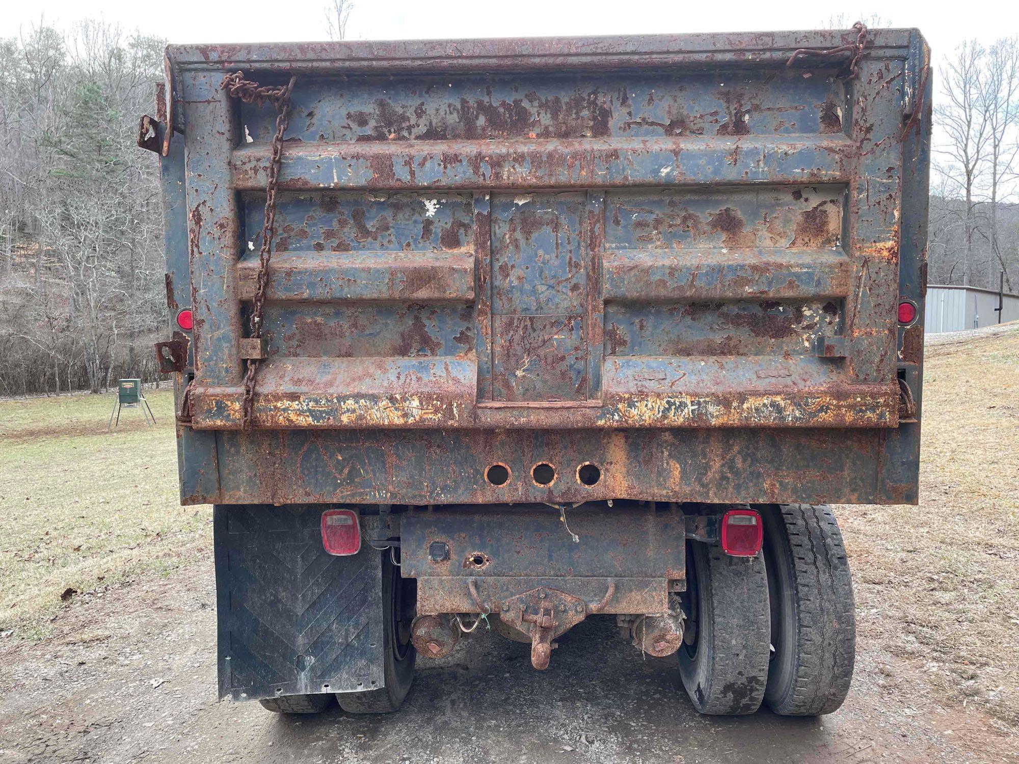 1993 Ford FT900 Dump Truck, VIN # 1FDYL90A0PVA03562