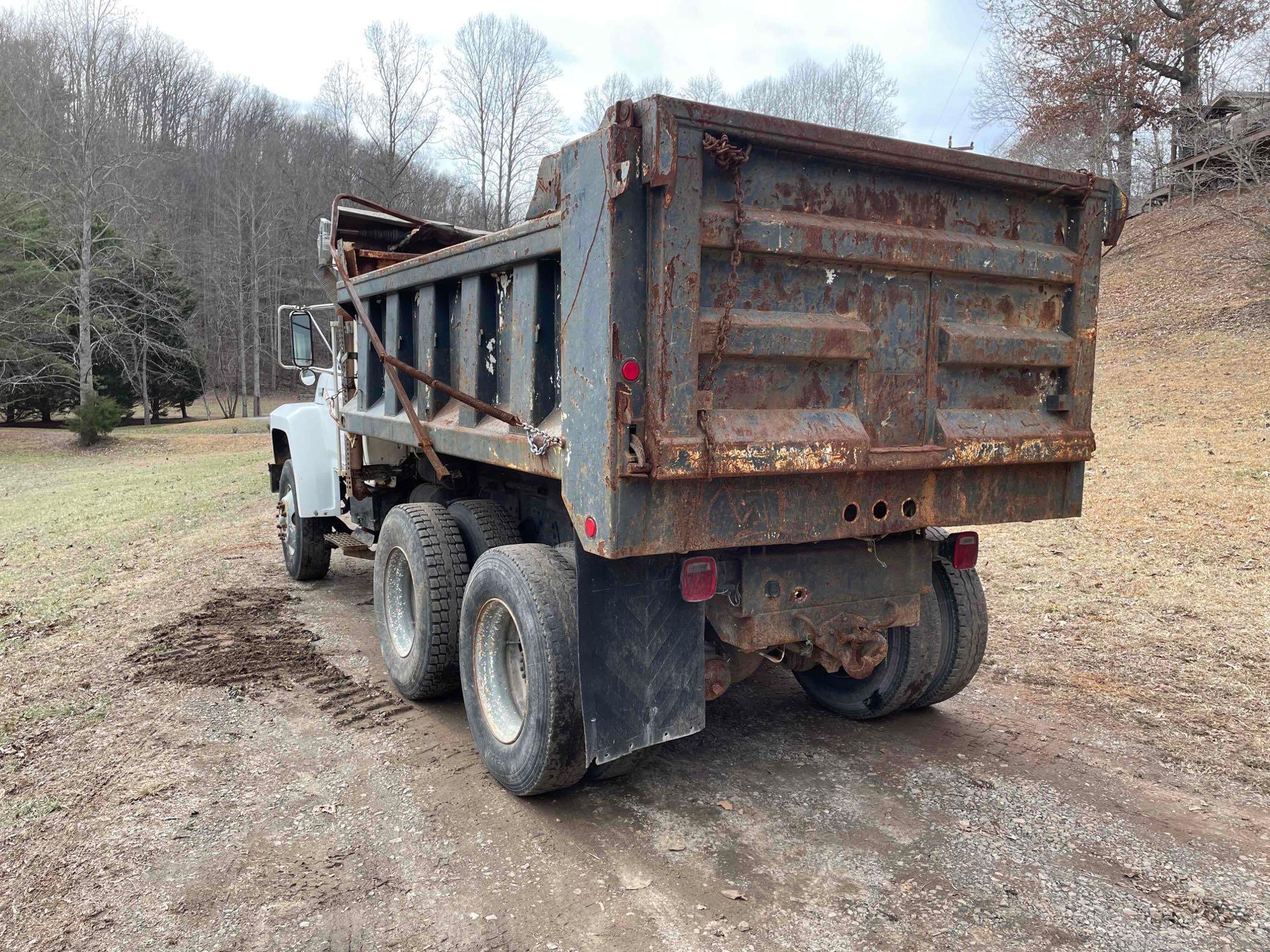 1993 Ford FT900 Dump Truck, VIN # 1FDYL90A0PVA03562