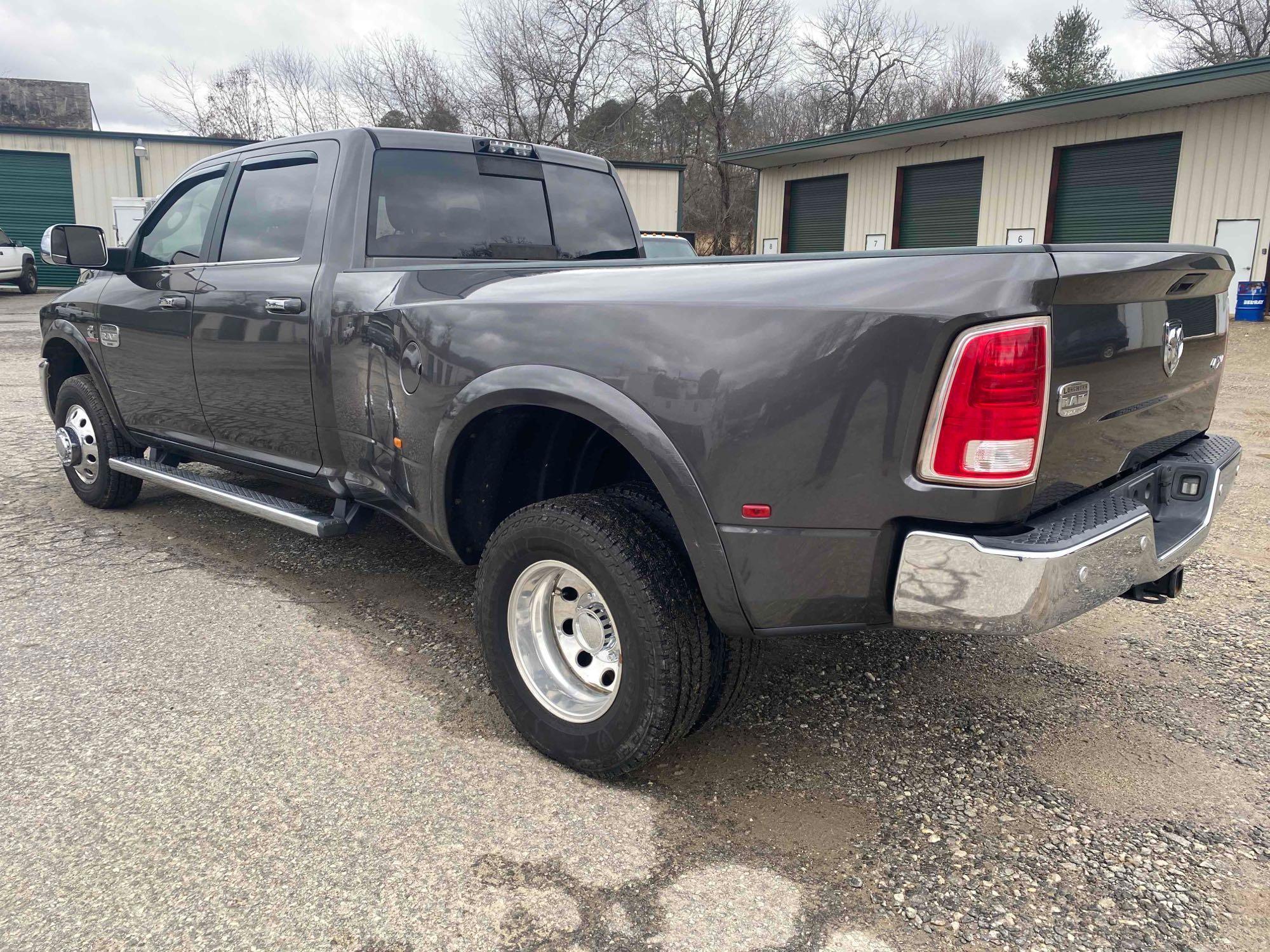 2017 Ram 3500 4x4 Dually Truck, VIN # 3C63RRKL3HG605496