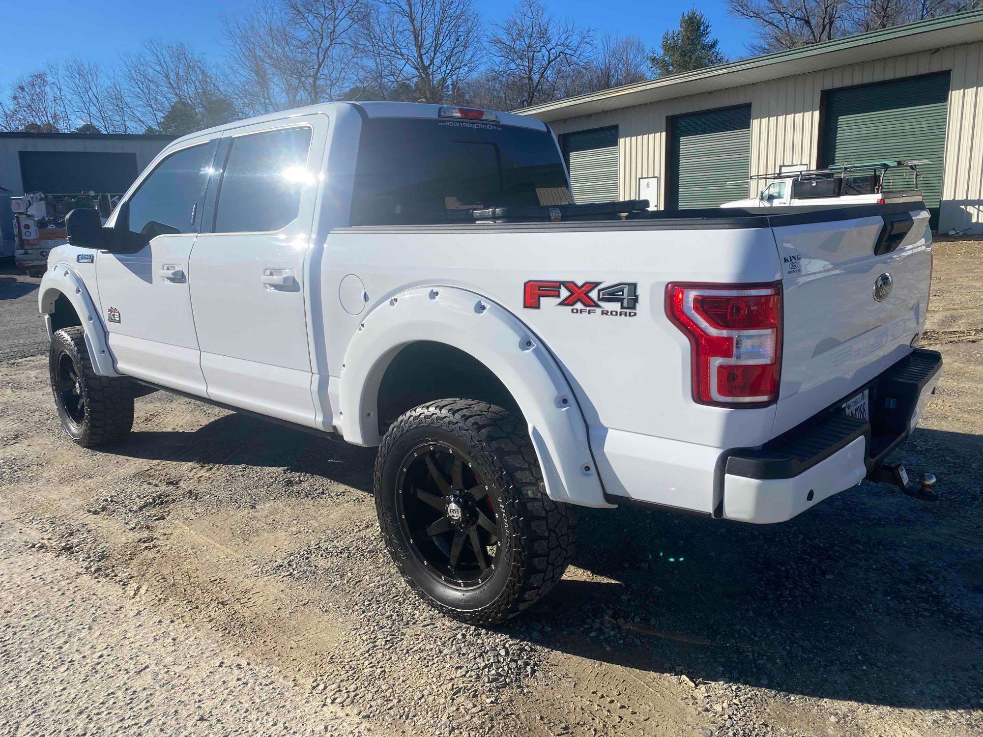 2019 Ford F-150 4x4 Pickup Truck, VIN # 1FTEW1E59KKE18157