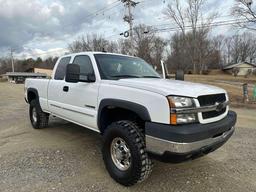 2003 Chevrolet Silverado 4X4 Pickup Truck, VIN # 1GCHK29U33E127377