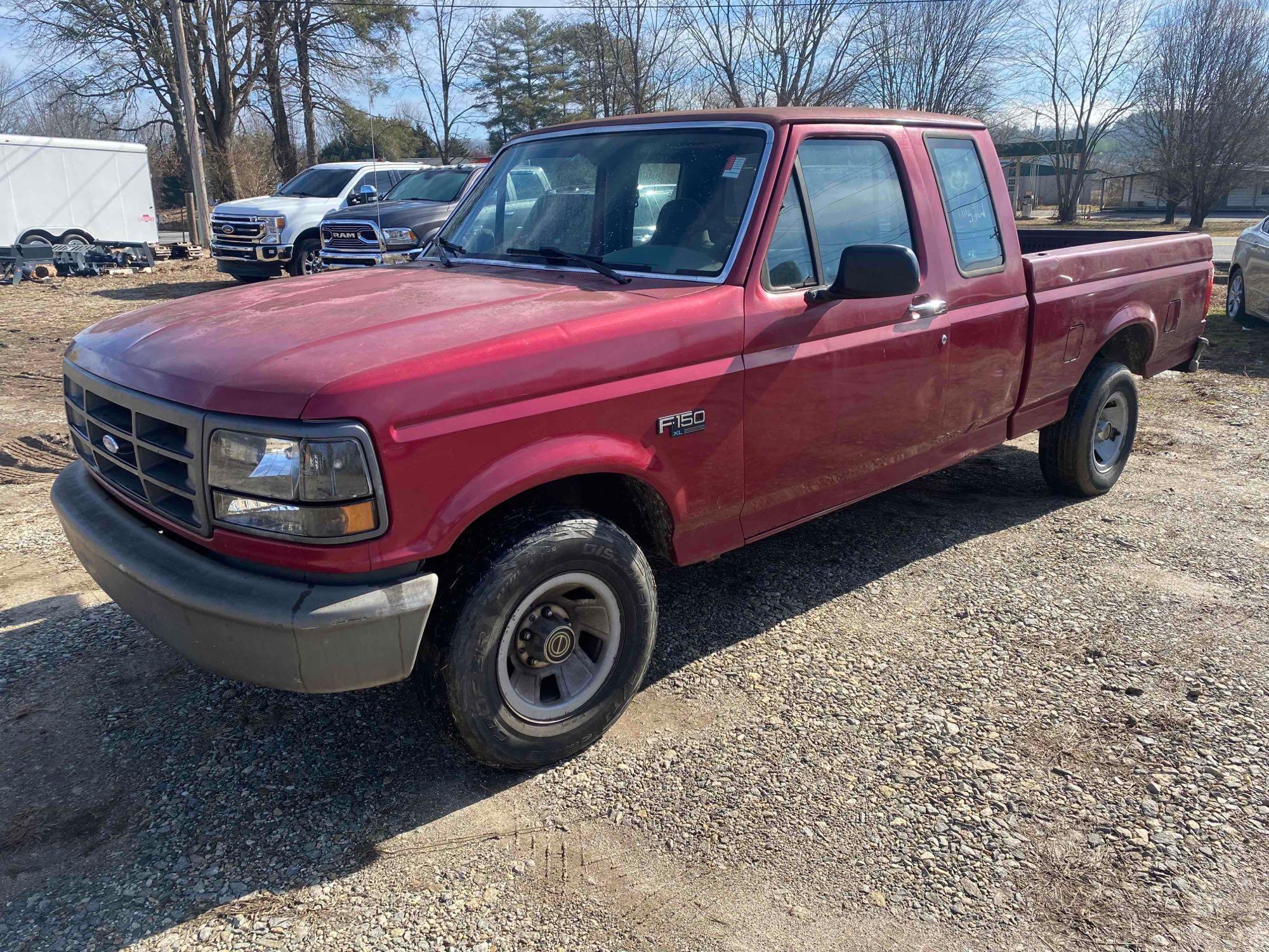 1995 Ford F-150 Pickup Truck, VIN # 1FTEX15Y3SKB80801