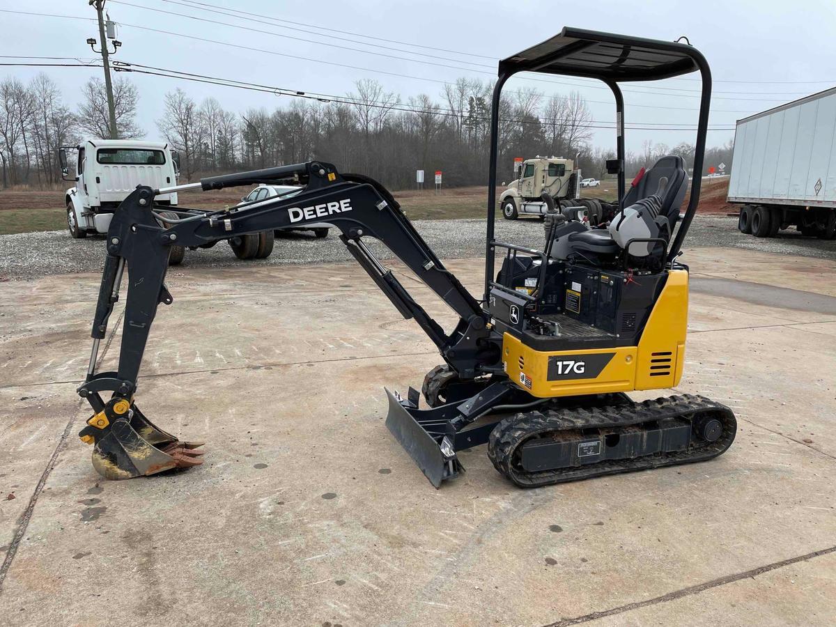 John Deere 17G Mini Excavator