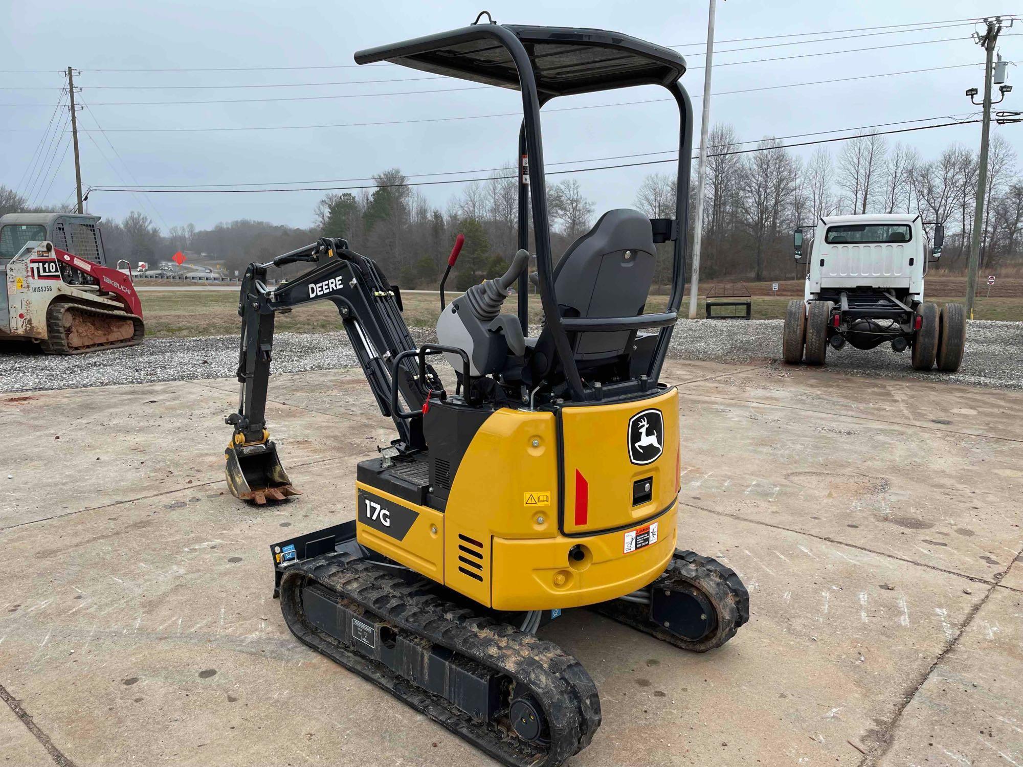 John Deere 17G Mini Excavator