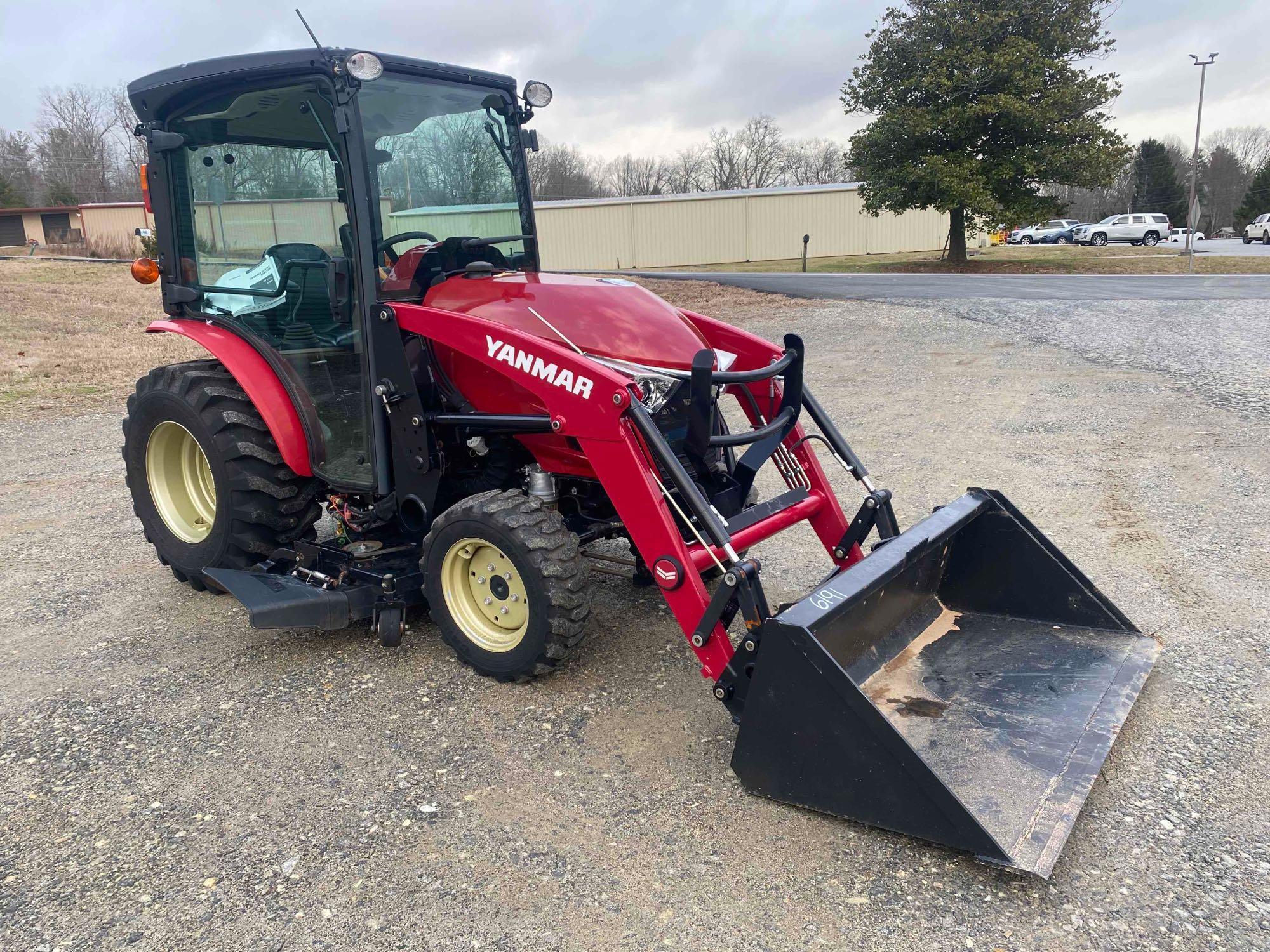 Yanmar YT235 Cab 4x4 Cab Tractor with Loader