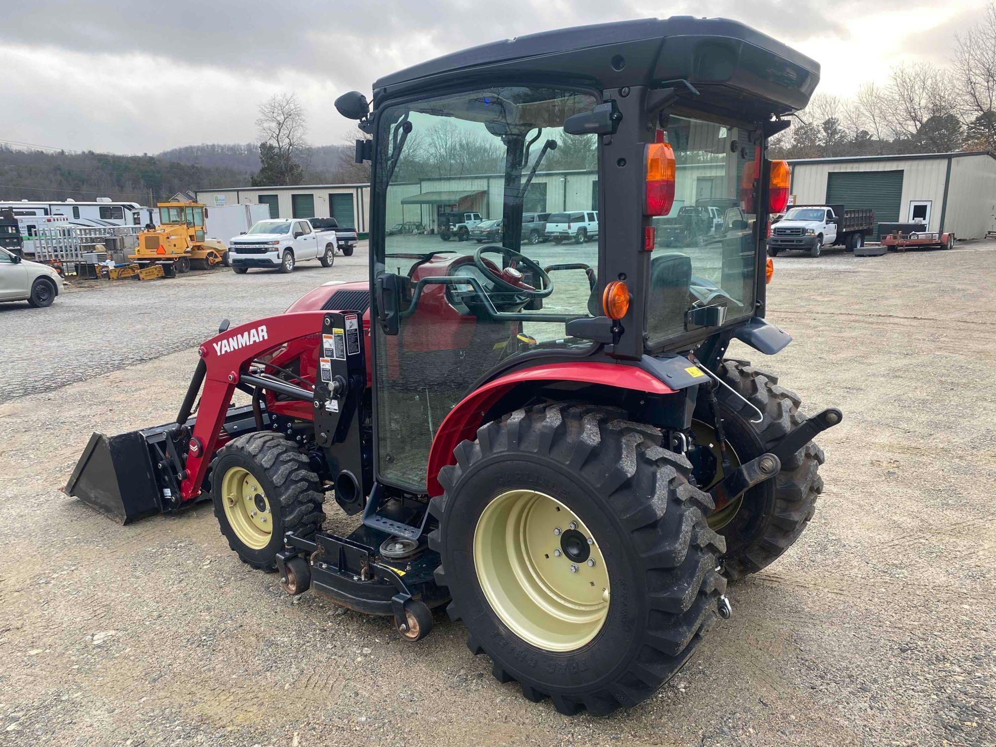 Yanmar YT235 Cab 4x4 Cab Tractor with Loader