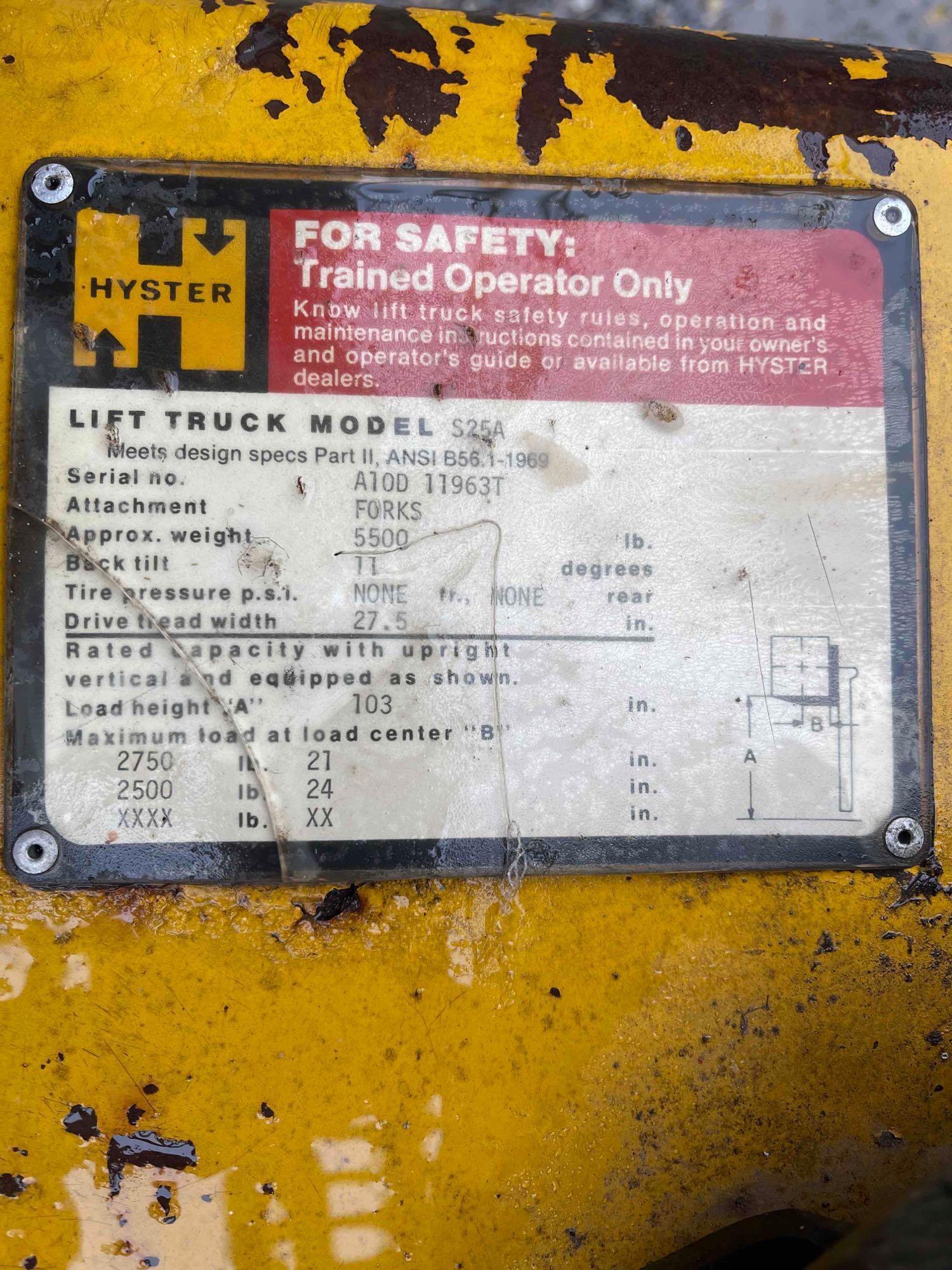 Hyster ForkLift