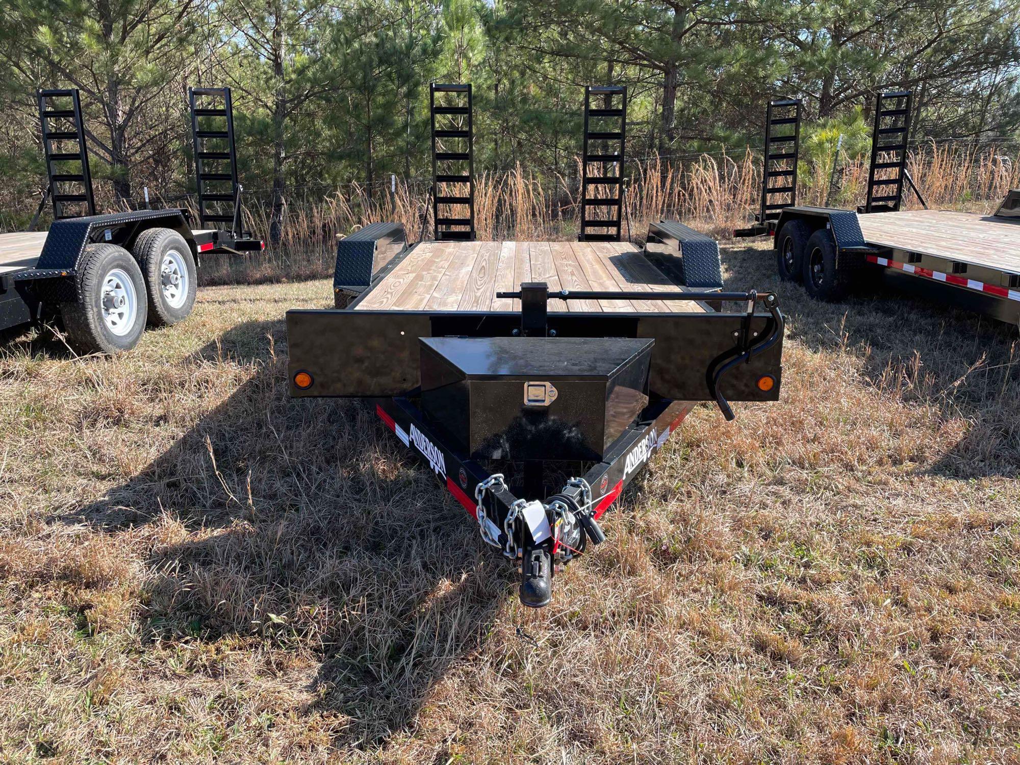 Anderson 82x16 Equipment Trailer