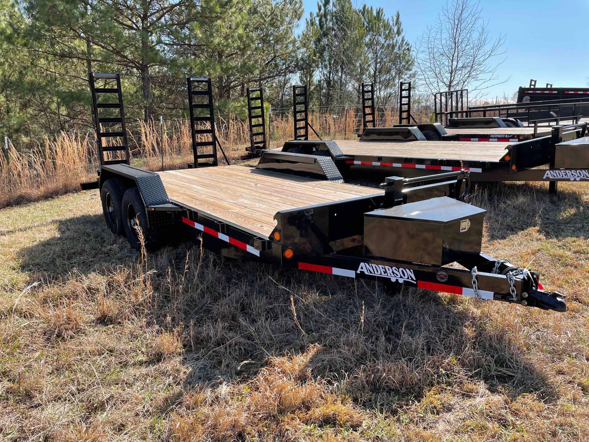 Anderson 82x16 Equipment Trailer