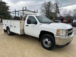 2011 Chevrolet 3500 Diesel Service Truck, VIN # 1GB3CZCL1BF211761