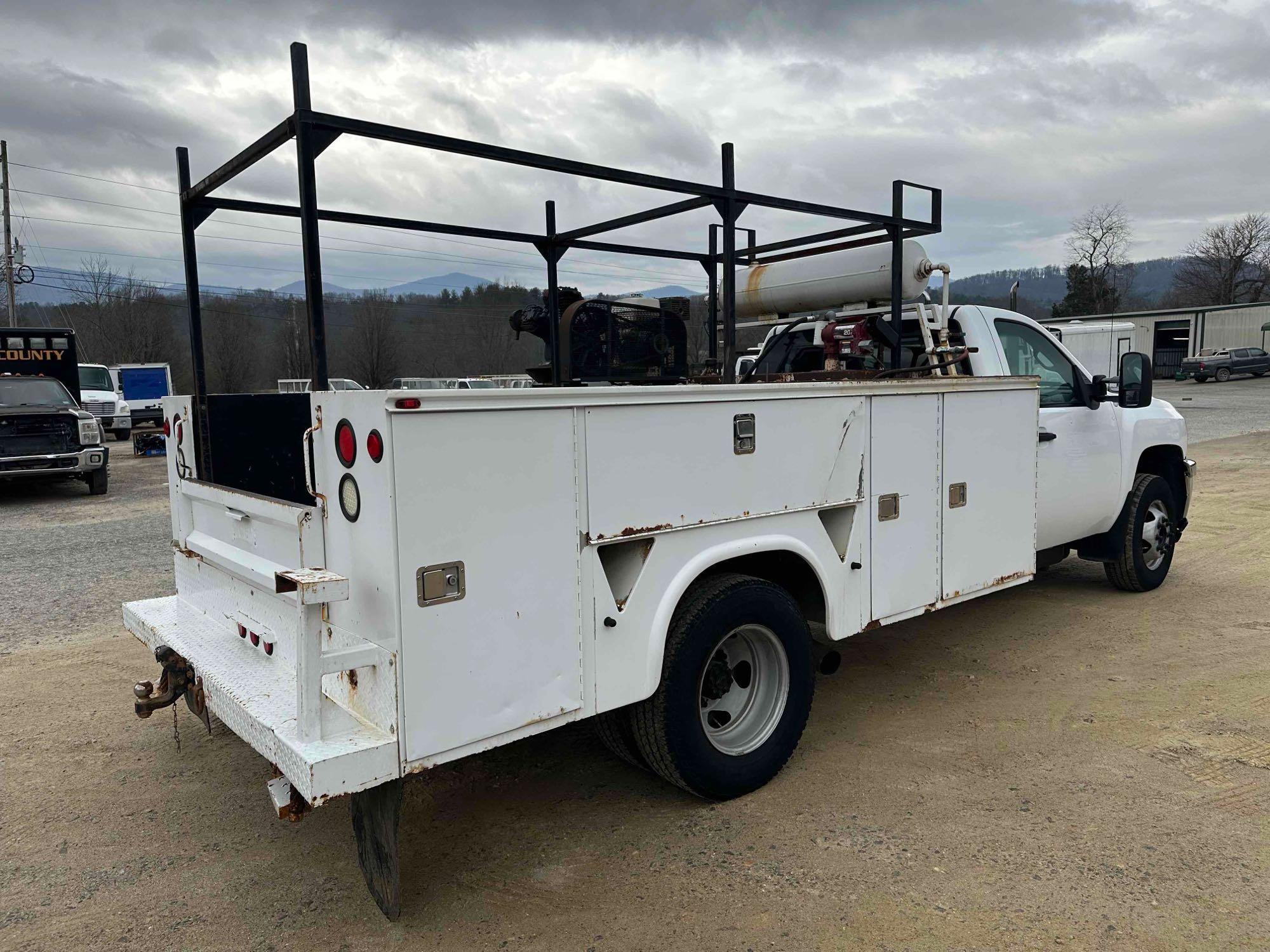 2011 Chevrolet 3500 Diesel Service Truck, VIN # 1GB3CZCL1BF211761