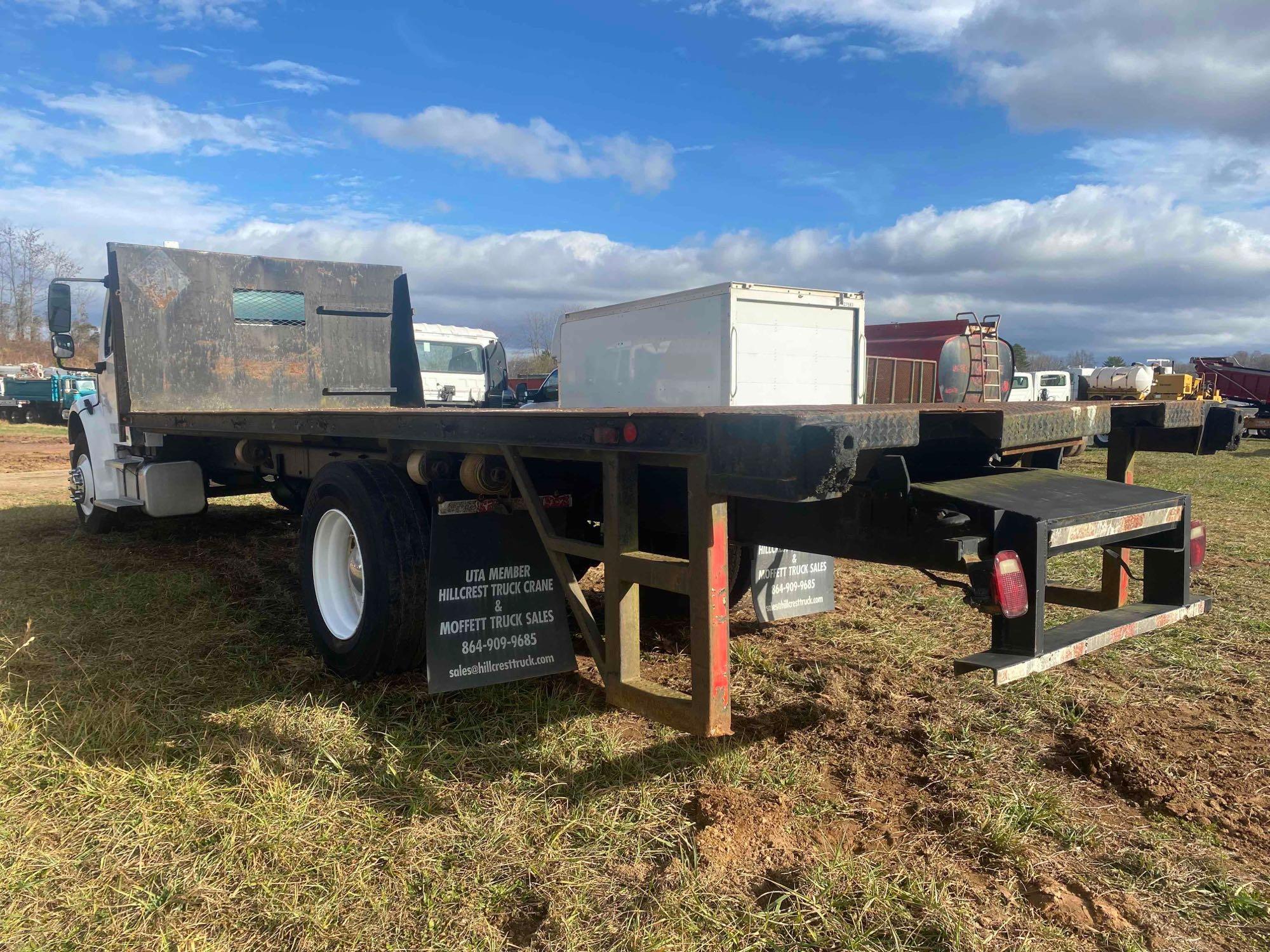 2004 Freightliner M2 106 Medium Duty Flatbed Truck, VIN # 1FVACWAK44HM29975