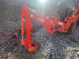 Kubota BX23S 4x4 Mini Backhoe With Front Loader